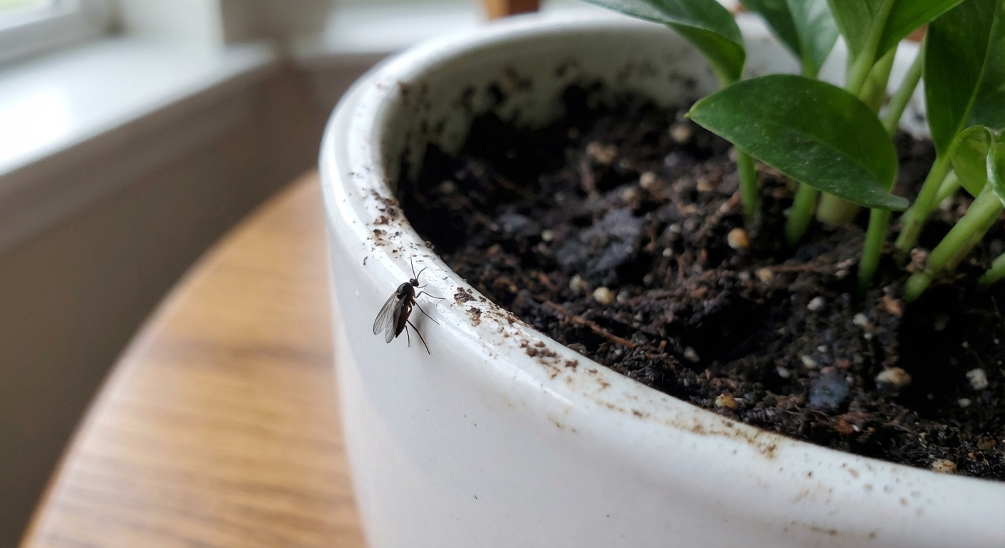 Organic Gnat Control for Houseplants