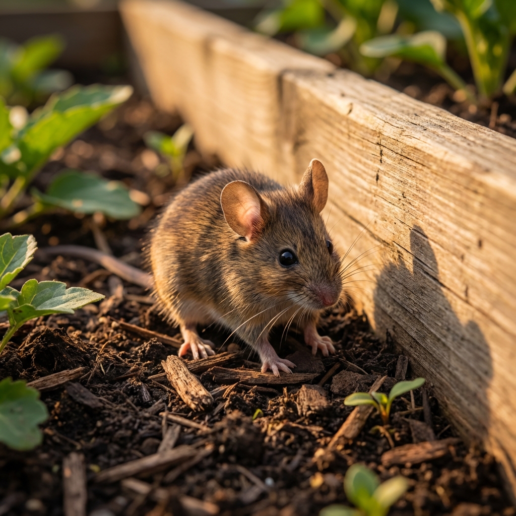 DIY Get Rid of Mice in the Garden