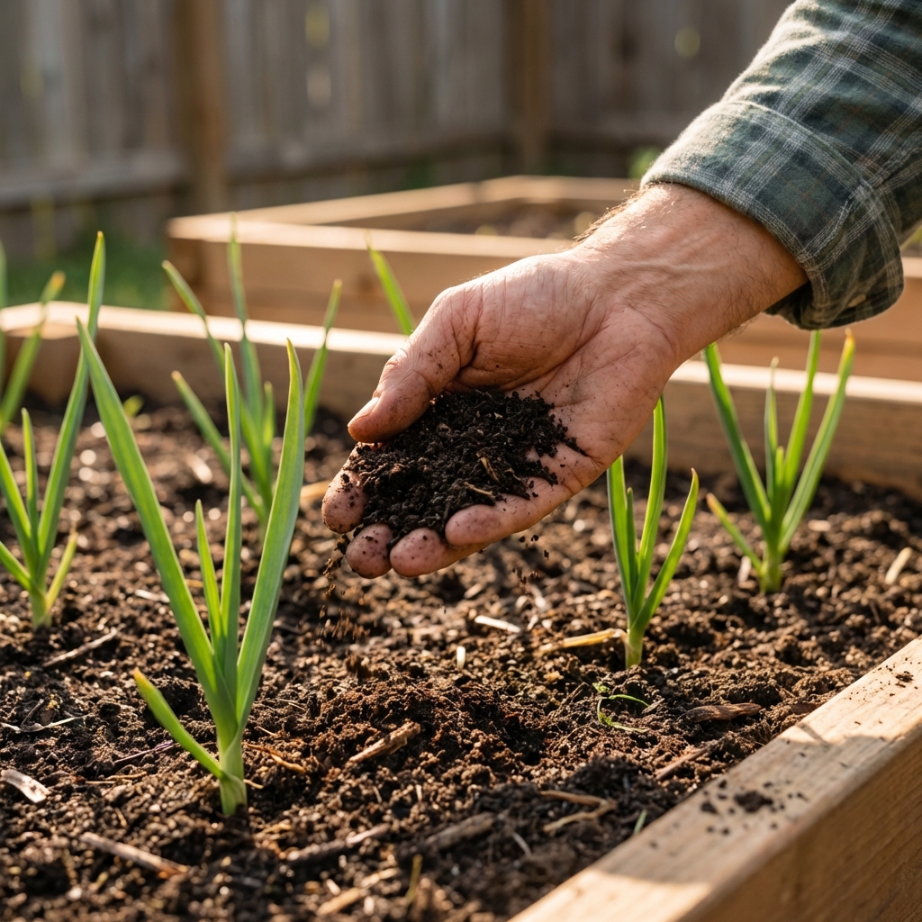 Fertilizing Garlic Naturally