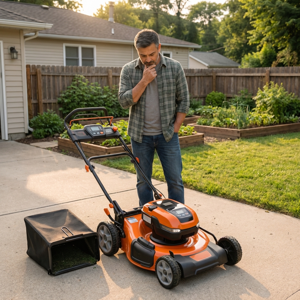 Smart Push Mower Won’t Stay Running