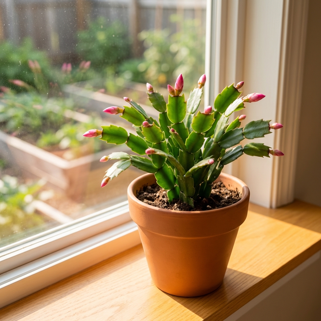 How to Make a Christmas Cactus Bloom