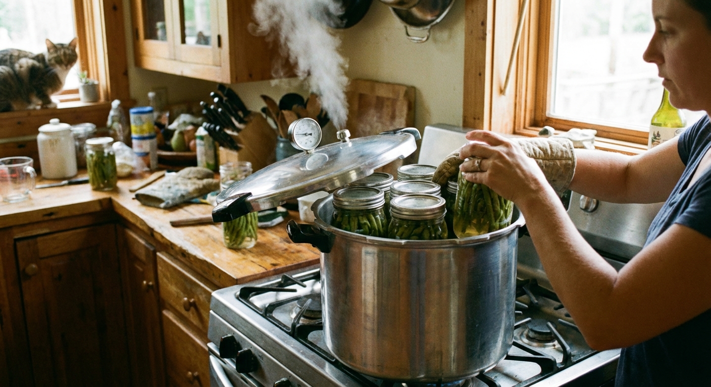 How to Can Green Beans (Safe Pressure Canning Step by Step)
