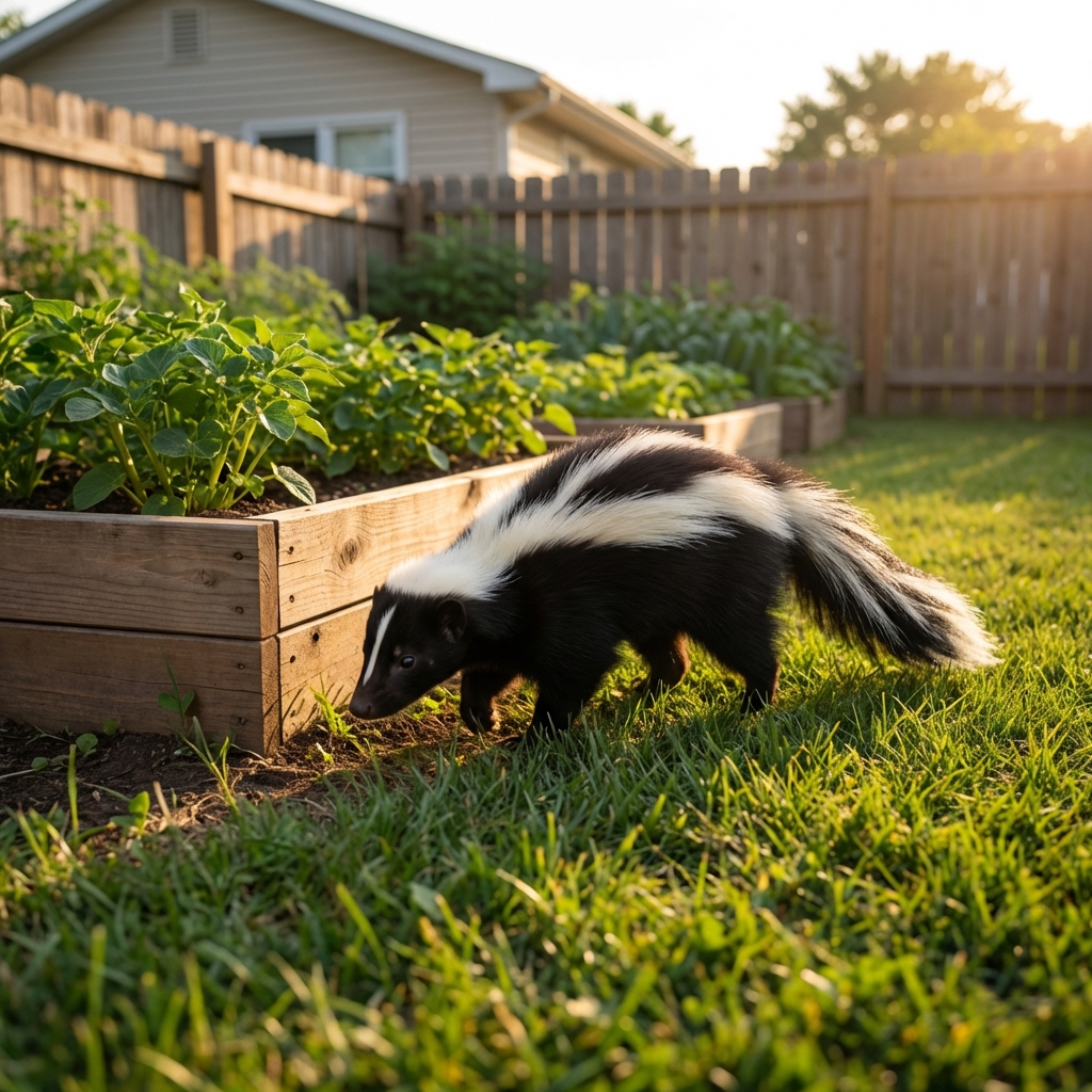 Easy Ways to Repel Skunks From Your Yard
